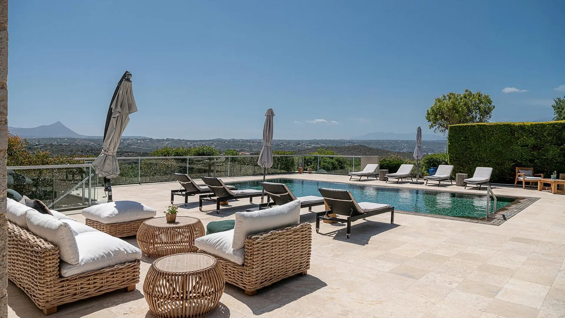 Mediterranean Villa Seaview Privet Pool Tersanas 0*,