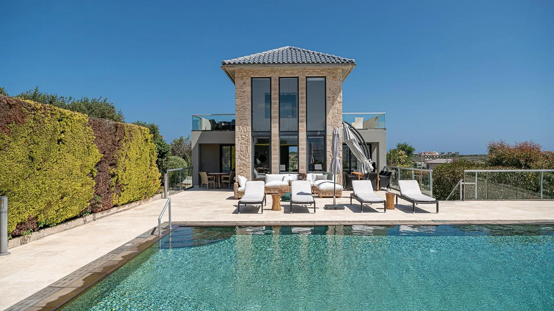 Mediterranean Villa Seaview Privet Pool Tersanas