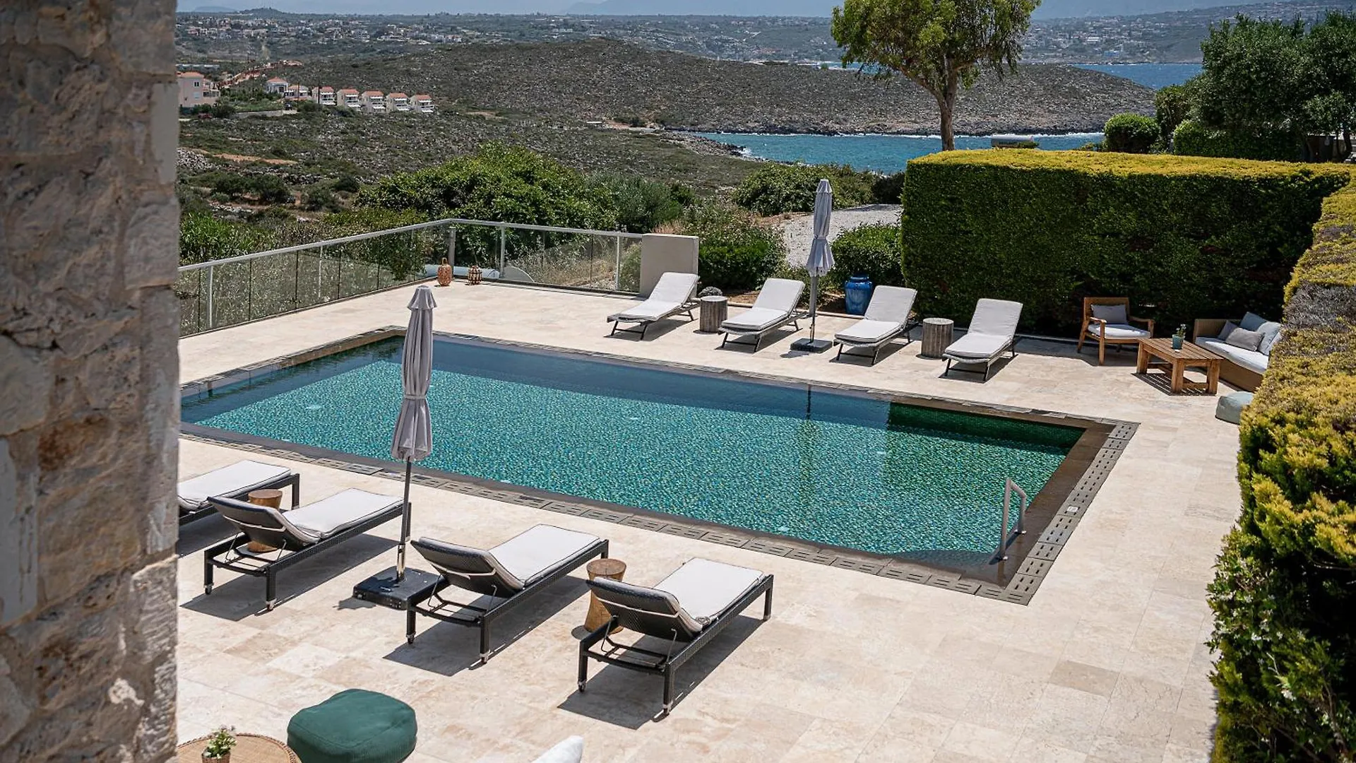 Mediterranean Villa Seaview Privet Pool Tersanas