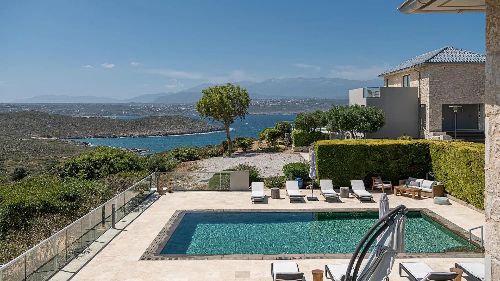 Mediterranean Villa Seaview Privet Pool Tersanas