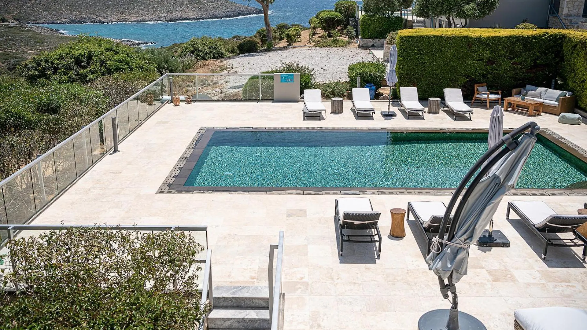 Mediterranean Villa Seaview Privet Pool Tersanas Greece