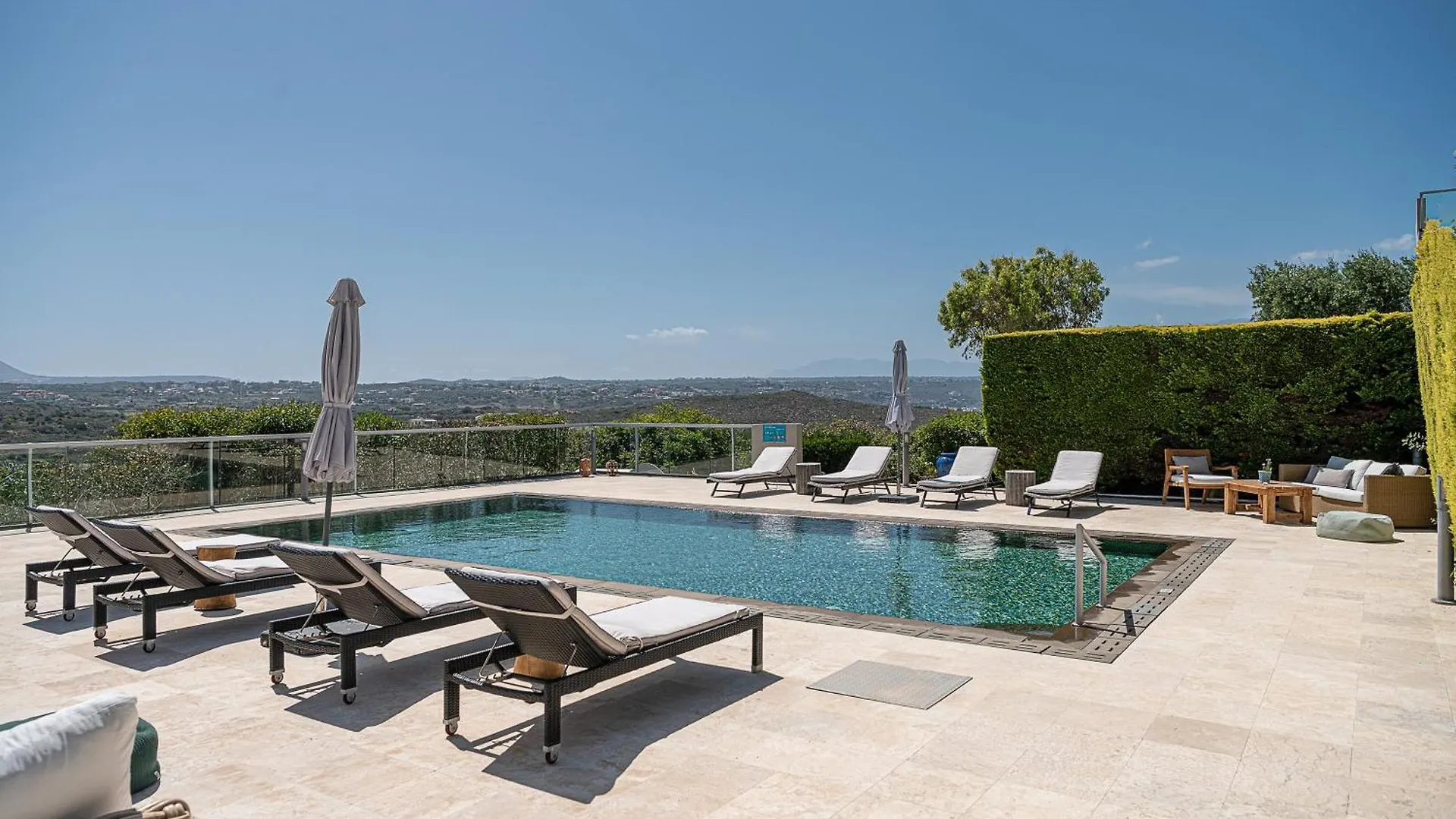 Mediterranean Villa Seaview Privet Pool Tersanas Greece